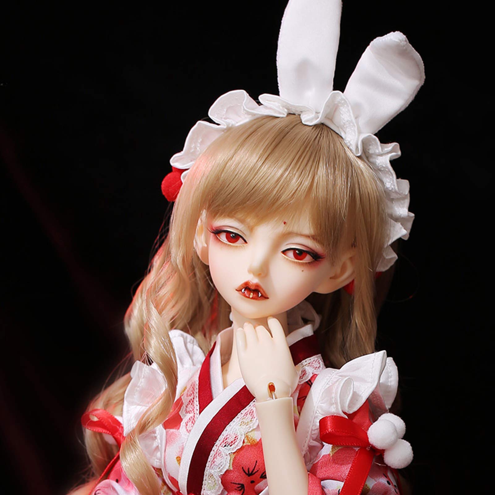 1/4 SD Doll 41cm Handmade Pretty Vampire BJD Doll Full Set Ball Jointed Dolls, with Clothes Shoes Wig Exquisite Makeup - Jeremy
