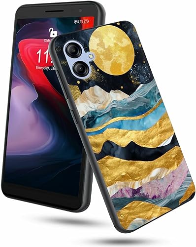 Miniatura 161 de Funda protectora para Samsung Galaxy A13 5G/A04S para Samsung Galaxy A13 5G/A04S, funda de silicona TPU suave con calavera de rosa, diseño elegante