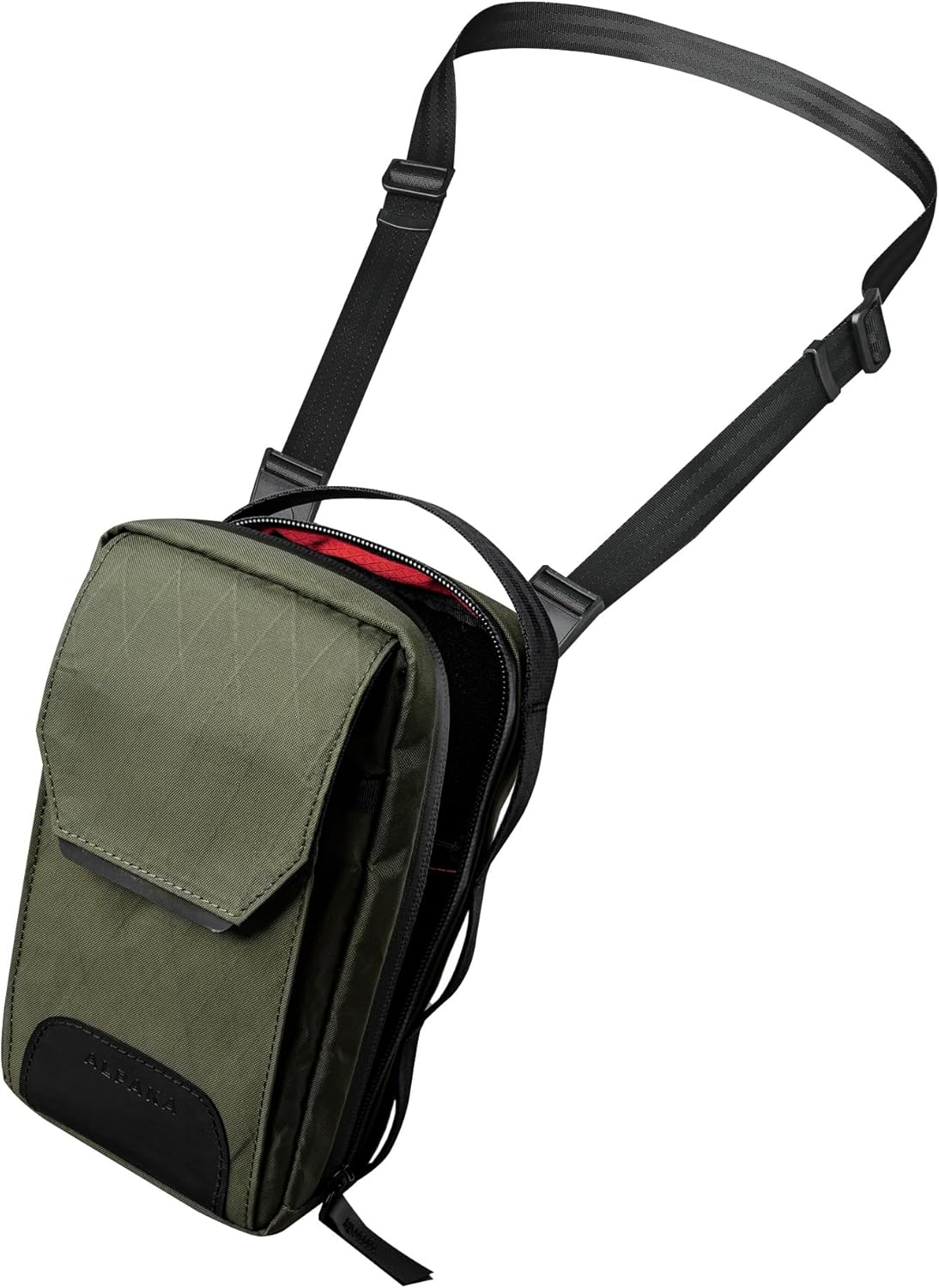 ALPAKA Modular Sling V2 - Mini Sling Bag for Phone, EDC Crossbody Bag with Adjustable Strap, X-Pac VX21 Weatherproof Fabric