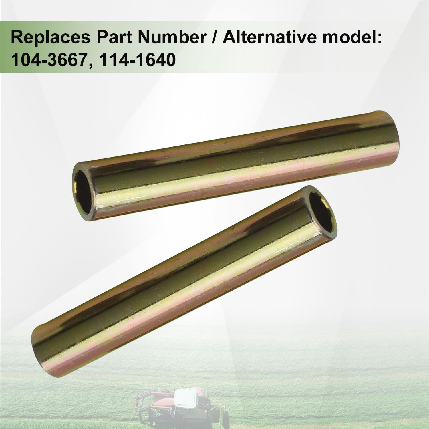 104-3667 y 114-1640 Rodamiento de buje de rueda delantera y kit de eje de acero inoxidable compatible con Toro TimeCutter Z380 Z420 Z480 Z530 Z4200 Z4202 Z4220 Z4235 Z5000 Z502020 Z503. 0