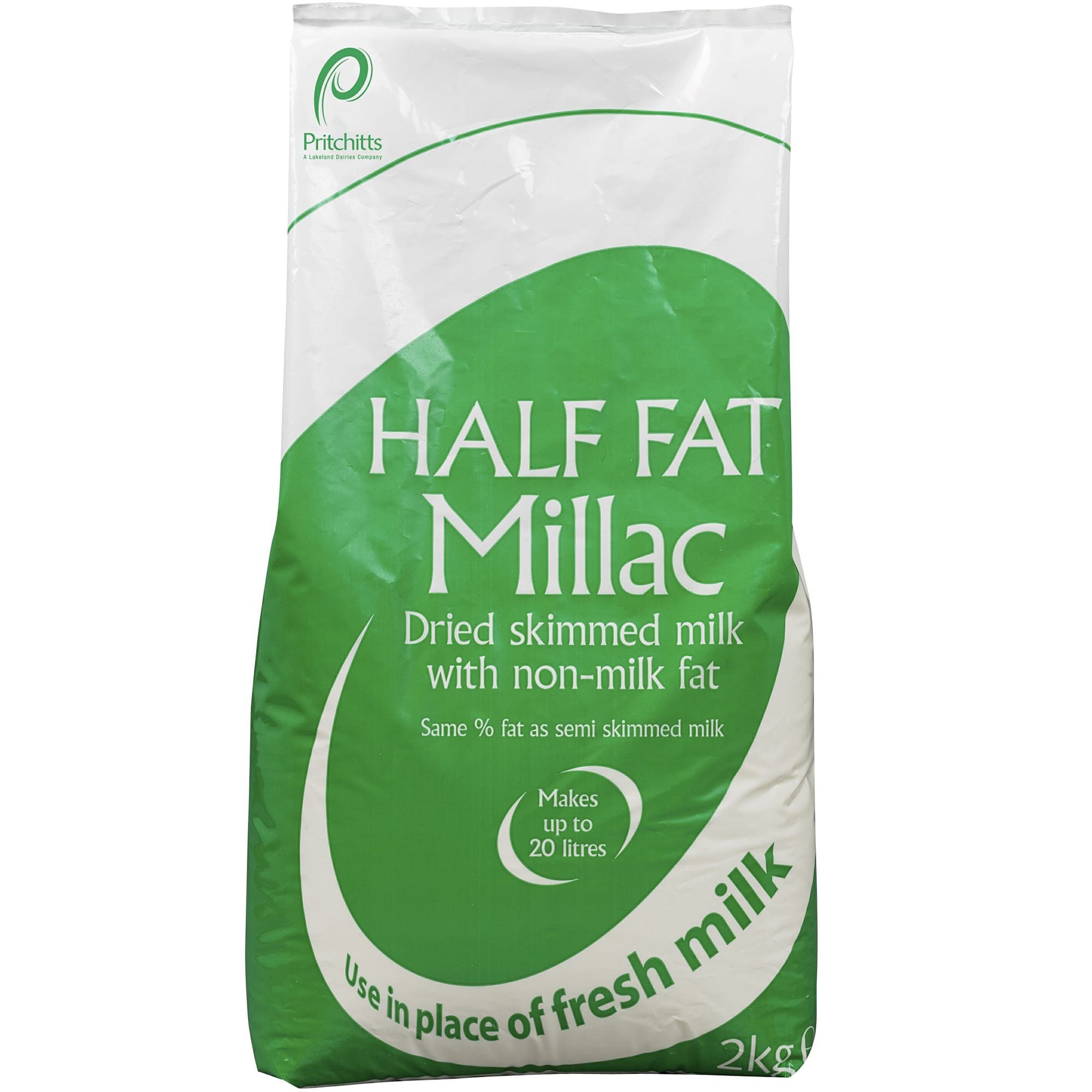 Millac Half Fat Skimmed Milk Powder 2kg