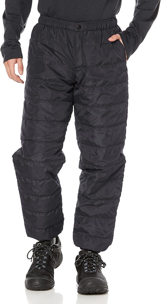 Amazon | アウトドアパンツ ダウンパンツ ブレスサーモ 吸湿発熱 撥水