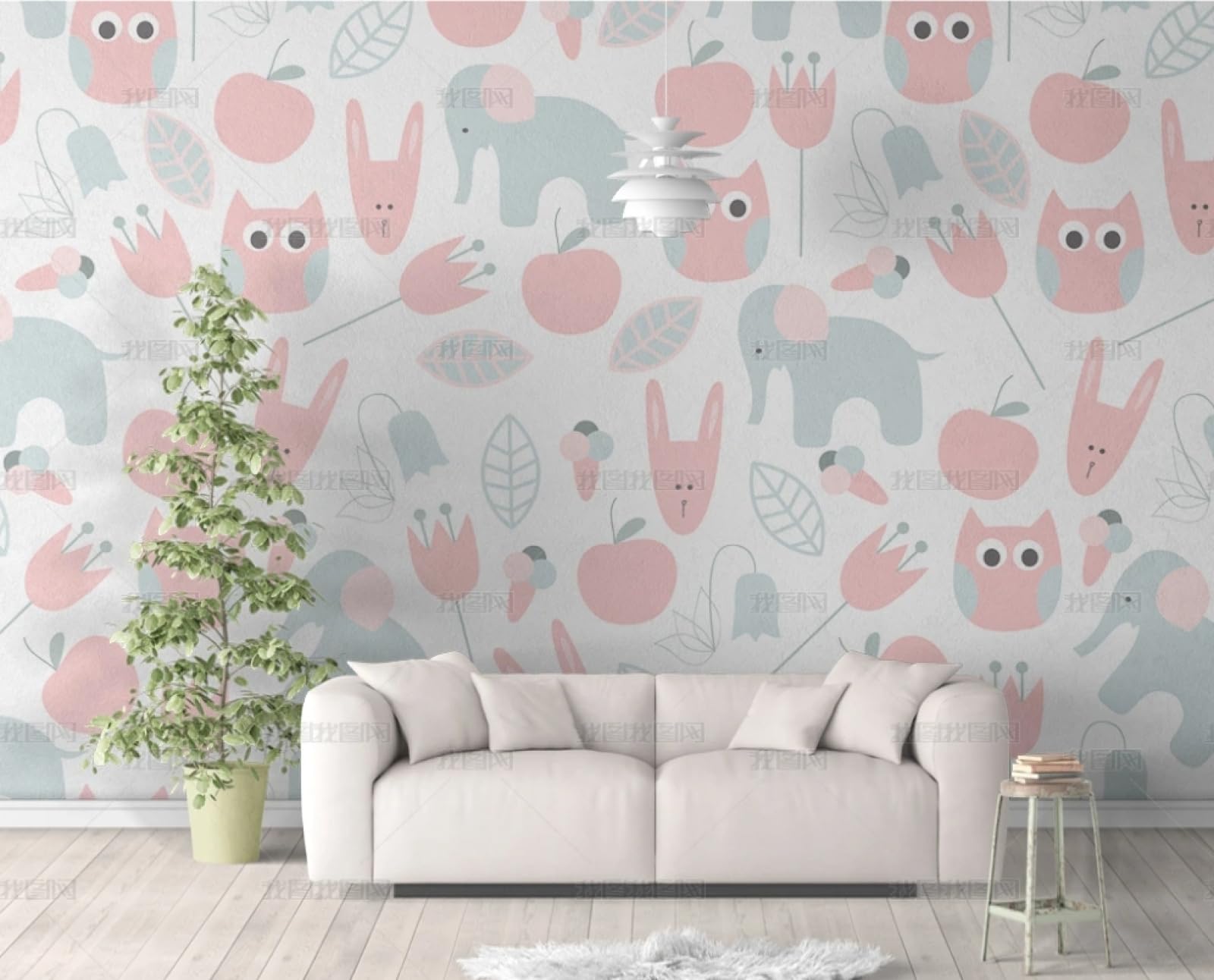 Papier peint autocollant adhésif pour meuble vinyle imperméable 45x300cm chambre et salon