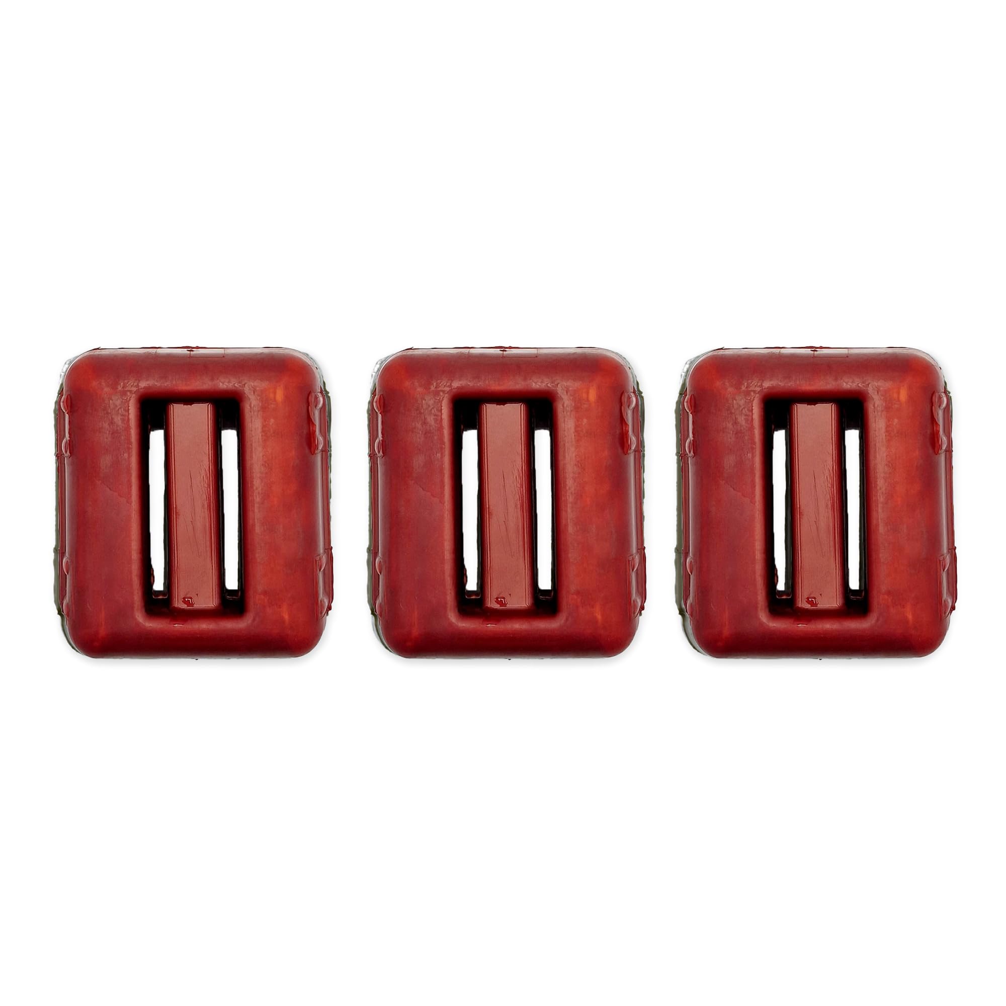 NAMAKA® Czerwony laminowany sub balast sub do nurkowania 1 kg - od 1 do 7 sztuk w jednym opakowaniu