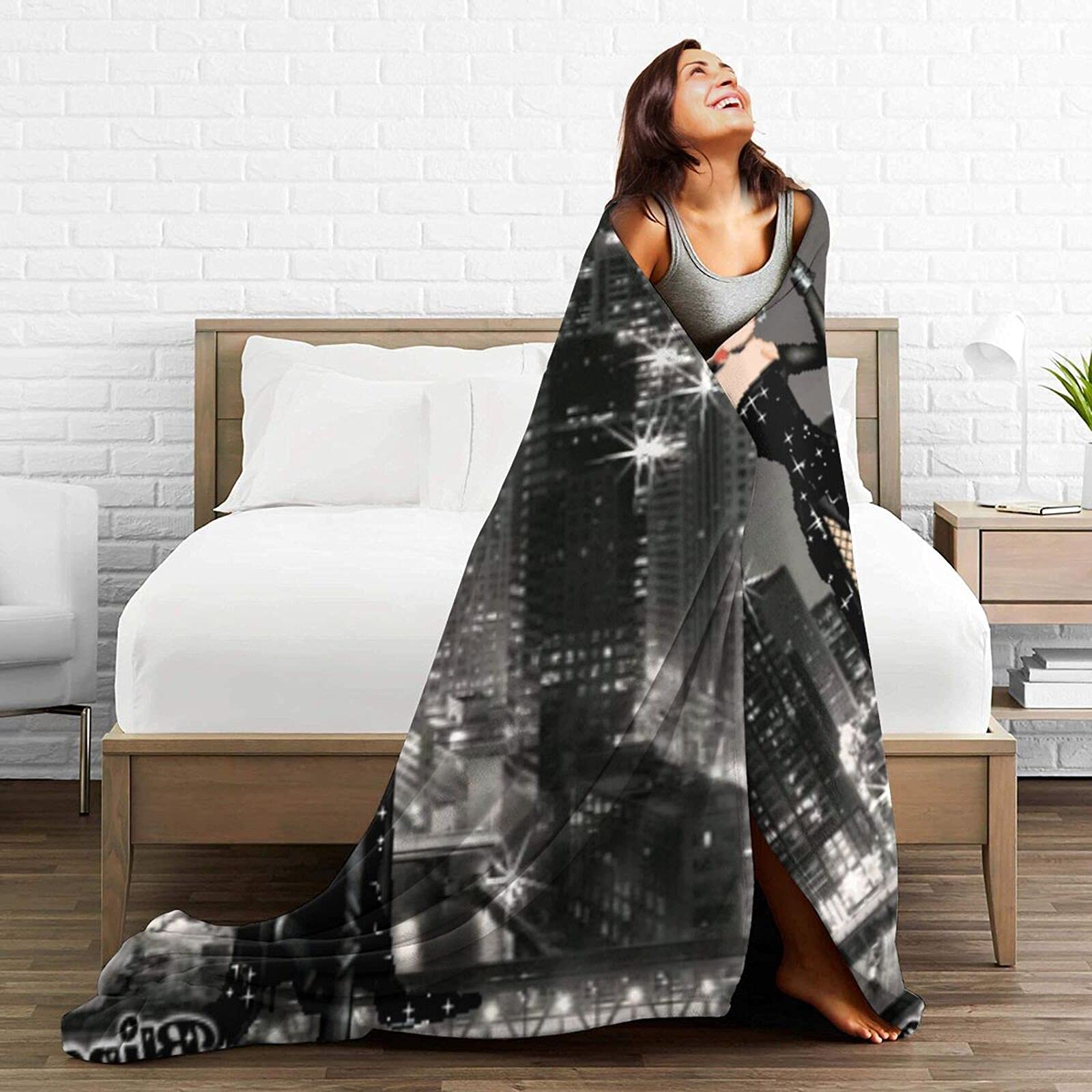 Betty Boop Coperta In Pile Per Letto Matrimoniale: Morbida E Leggera Con Stampa Digitale HD, 152x203 Cm, Ideale Per Divano E Camera Da Letto