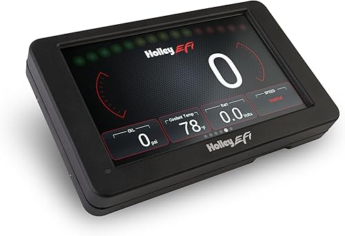 Miniatura 5 de Holley EFI 553-106 Tablero digital electrónico - 7.5 pulgadas de ancho x 4.625 pulgadas de alto