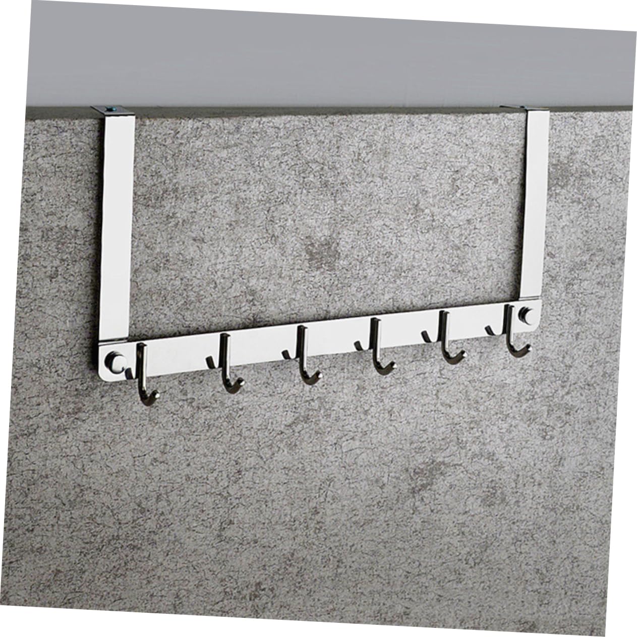 SHINEOFI Gancho de Puerta Inoxidable sin Perforación Colgador Resistente para Toallas Ropa Sombreros y Accesorios Organizador para Baño y Dormitorio Montaje Fácil sin Daños