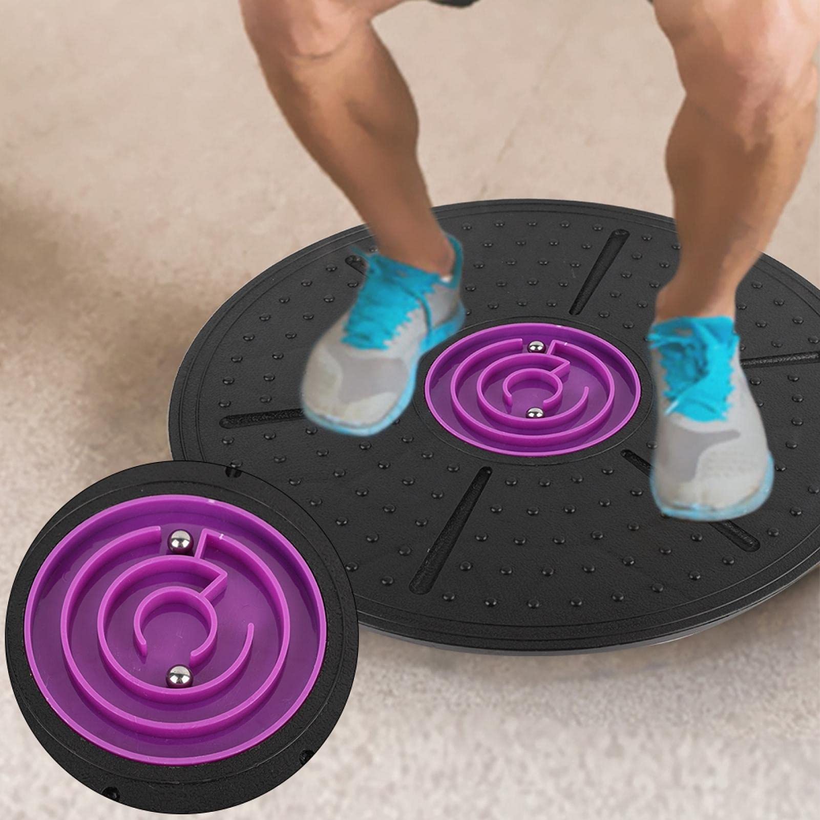 VBESTLIFE Balance Board - Fitness Board Für Zuhause & Büro Mit Labyrinth Design