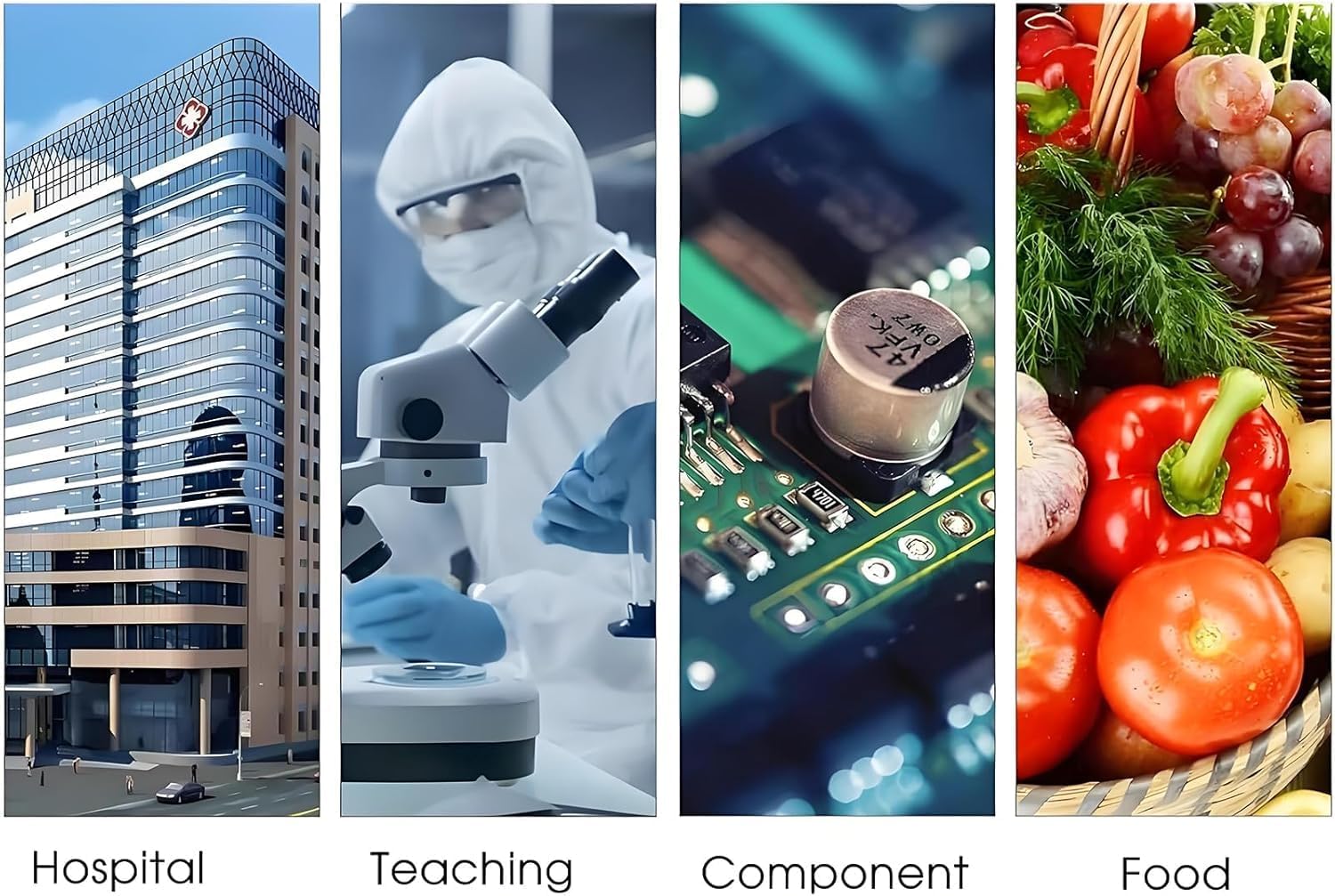 Lab Forced Air Convection Drying Oven, 42L Constant Temperature Oven, Electric Blast Drying Oven, Over-temperature Alarm, RT+5 To 300°C, 1000W Surround Heating, Power Off Memory,for Curing/Drying