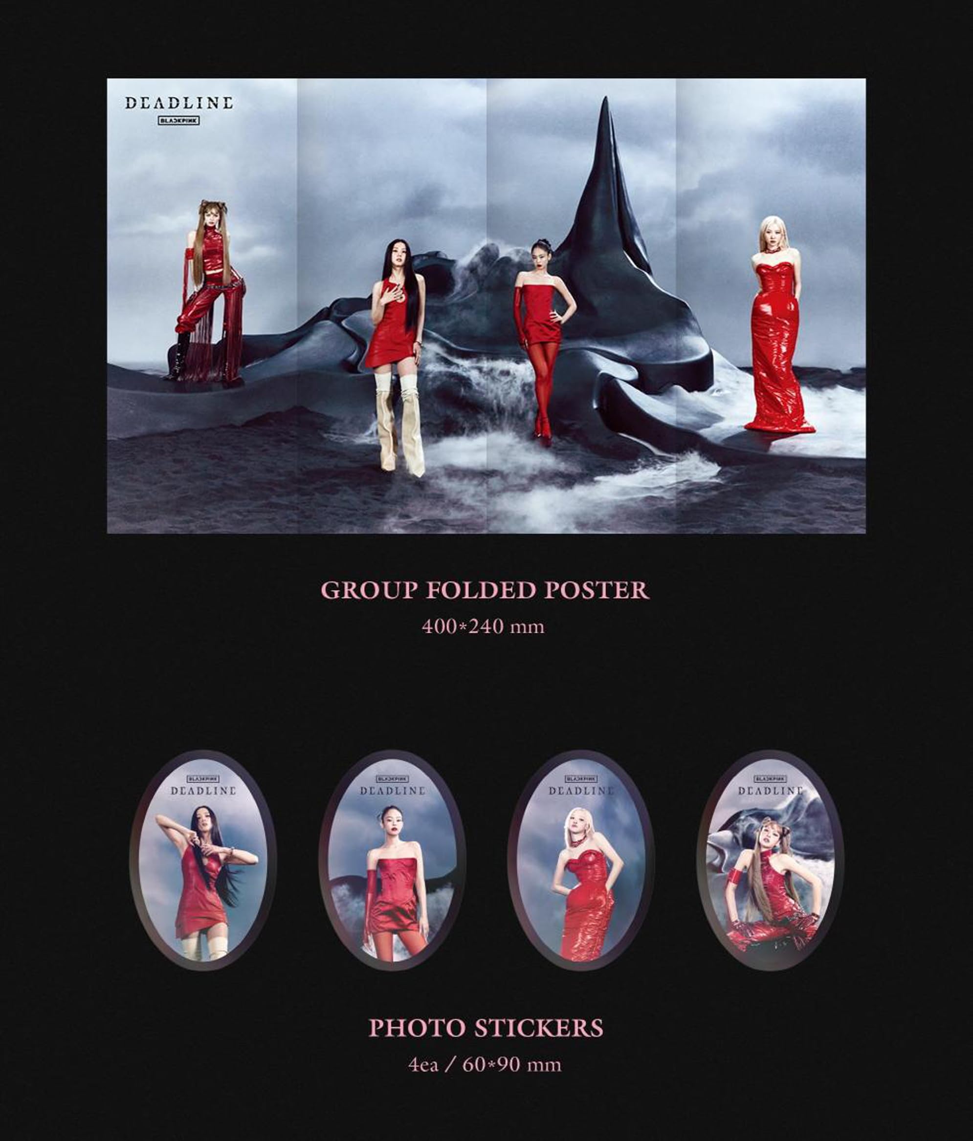 Amazon.com: BLACKPINK DEADLINE Album – Official Photobook Version