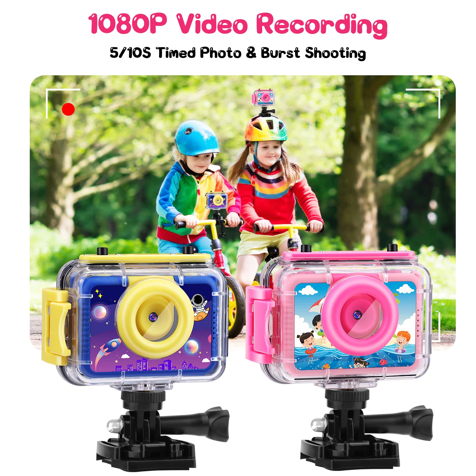 Appareil Photo pour Enfant,Caméra vidéo numérique avec selfie,28MP Photo/1080P Video,Ecran à 2,0 Pouces,32GB Carte,Jouets Cadeaux Appareil Photo pour Enfant,Caméra vidéo numérique avec selfie,28MP Photo/1080P Video,Ecran à 2,0 Pouces,32GB Carte,Jouets Cadeaux