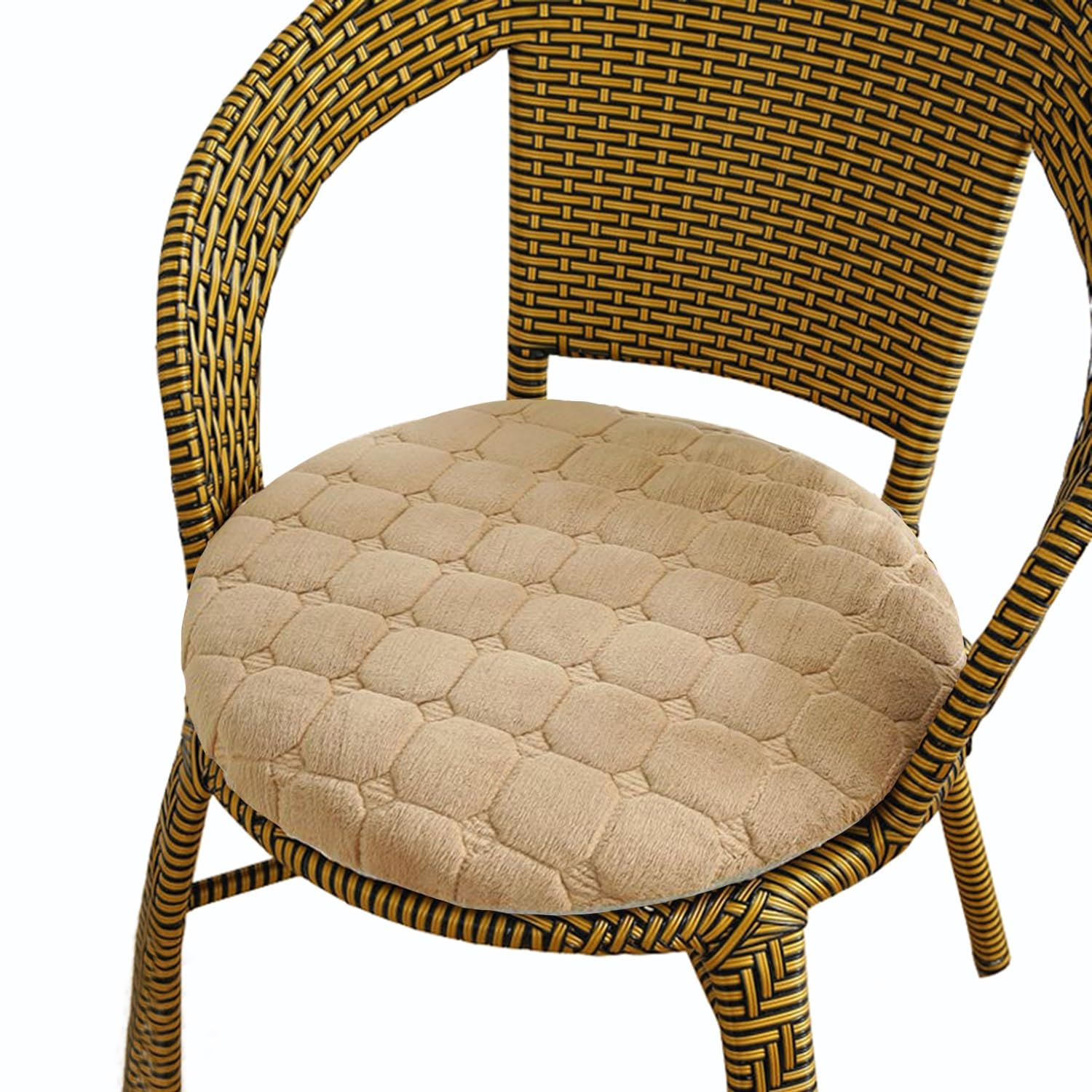 Round Chair/Seat Cushion Indoor/Outdoor Chair Pads Round Seat Cushions Garden Patio Home Cushions with Removable Covers - Diameter 12/14/16/18/20 for Yoga Living Room Balcony Office(3,35cm/14in)