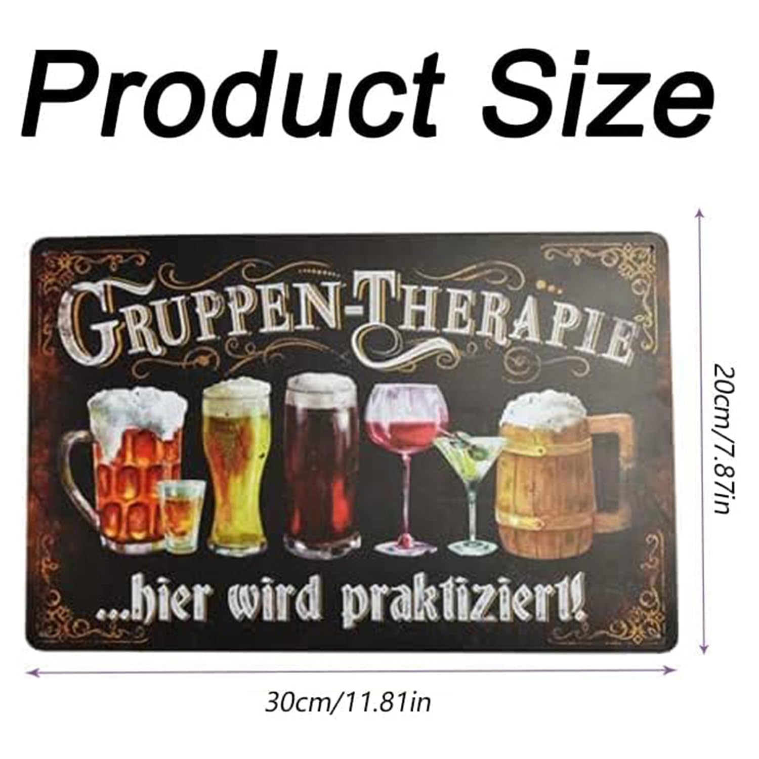 Décoration Murale En Métal Salon Coiffure Motif Tête Mort Os - France