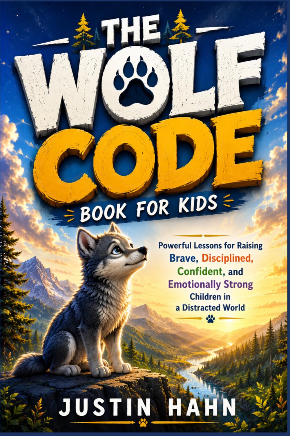 THE WOLF CODE BOOK FOR KIDS: Powerful Lessons for Raising Brave, Disciplined, Confident, and Emotionally Strong Children in a Distracted World