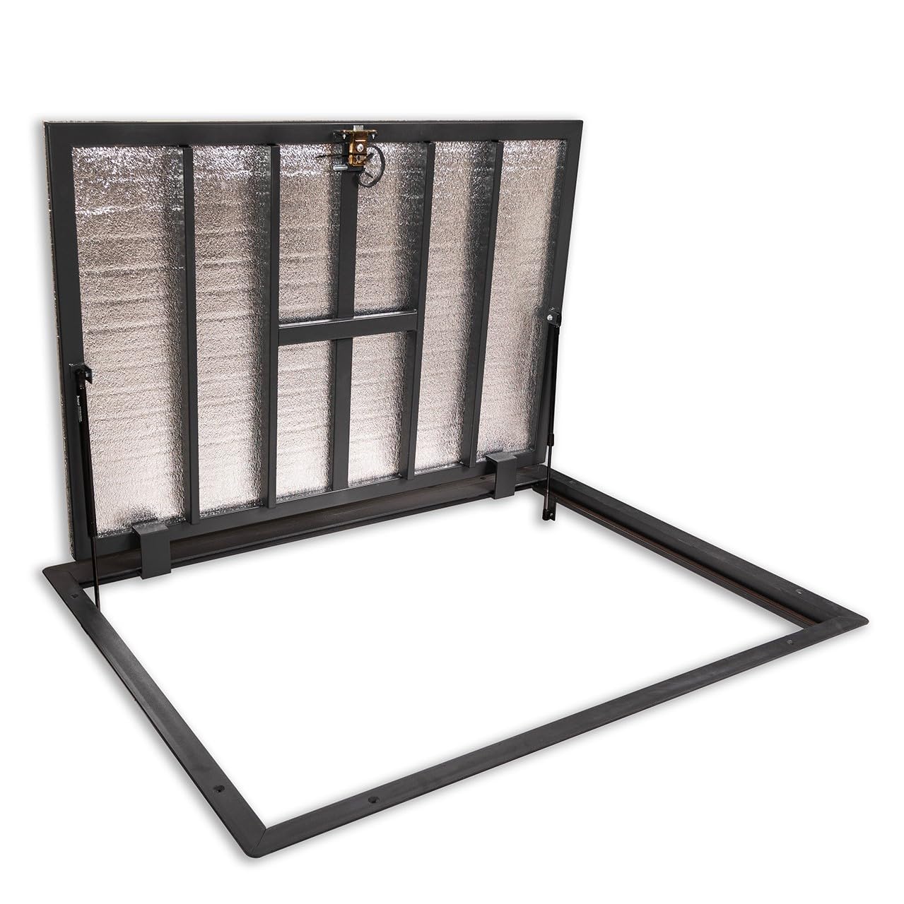 Trampilla Para el Suelo 1000 mm x 1000 mm - Trampilla de Suelo - Tapa de Pozo - Pozo de Inspección - Las Juntas Especiales Protegen Contra la Humedad y Los Olores Extraños