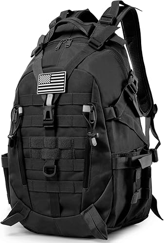 Miniatura 8 de LIMHOO Mochila táctica para motocicleta, mochila militar Molle Bag EDC Mochilas de senderismo para ciclismo, campamento, CP Camo