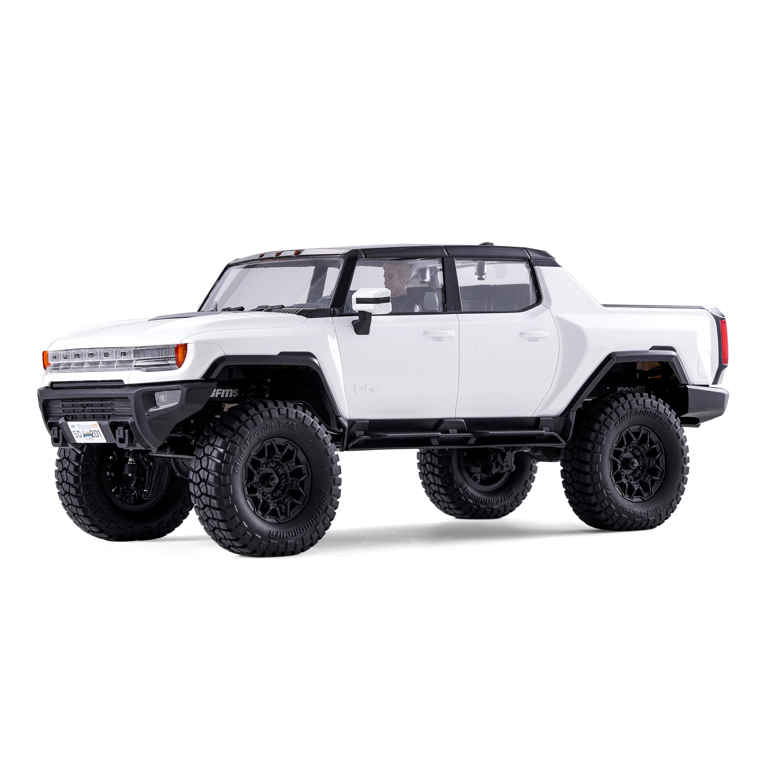Amazon.co.jp: FMS 1:18 FCX18 Hummer EV ピックアップトラック RTR 