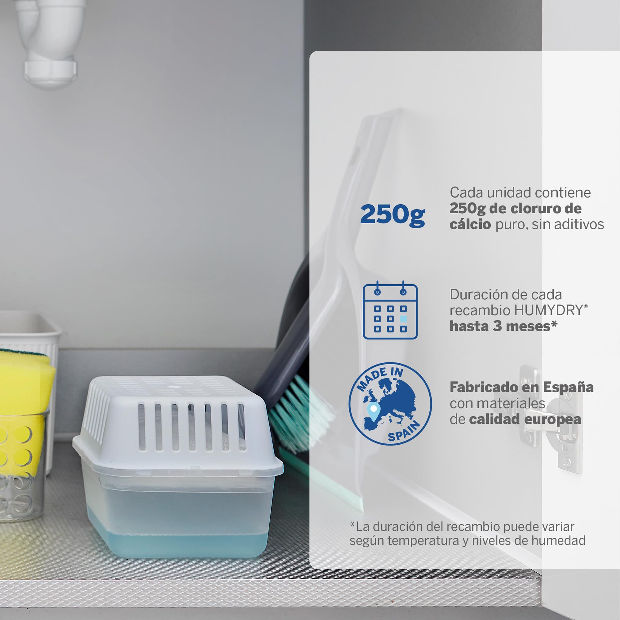 Set de 3 ® humydry absorbeur compact 250 g