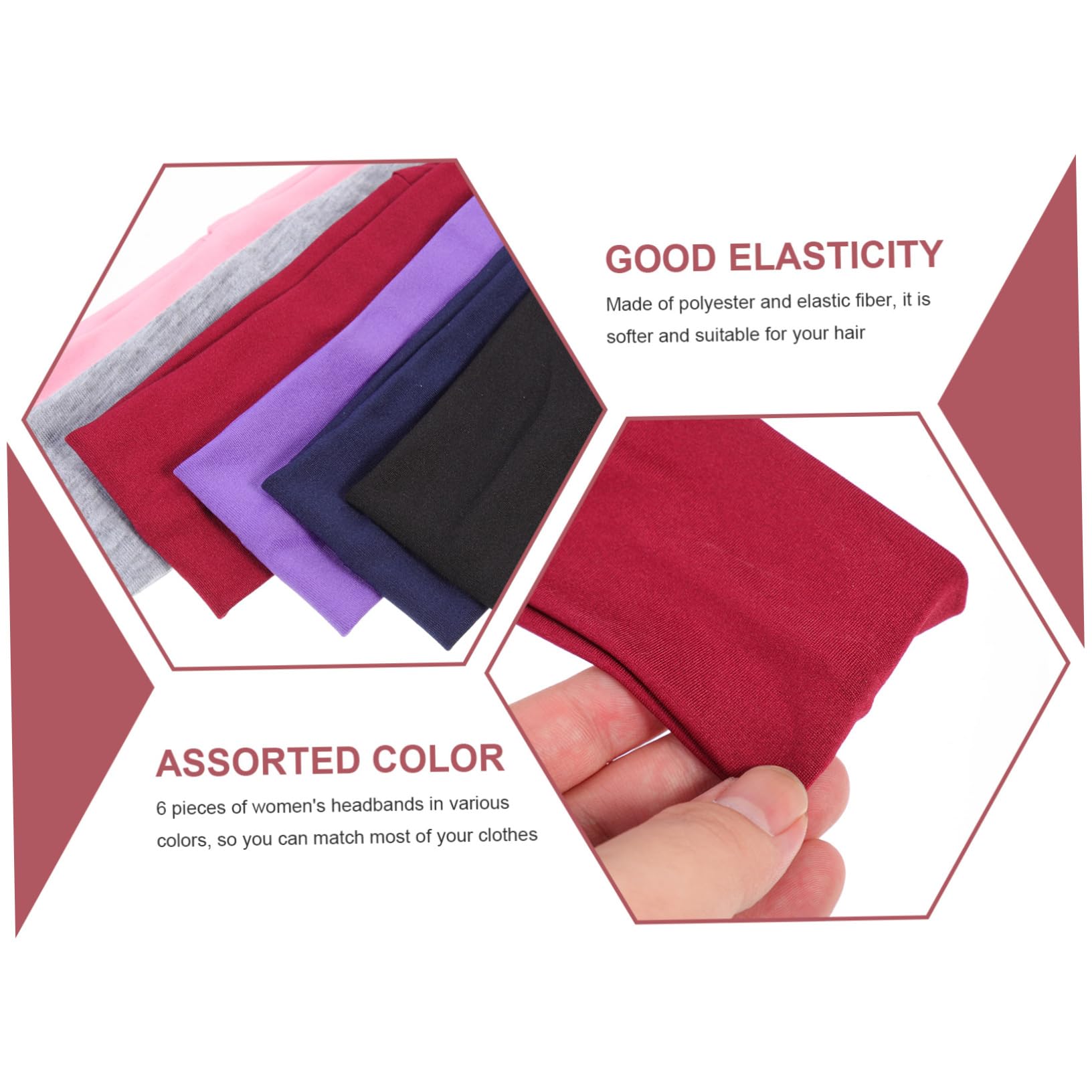 BESPORTBLE 30 Stück Sport-Stirnband Sport-Stirnbänder Für Frauen Yoga-Stirnband Spa-Stirnbänder Dusch-Stirnband Beauty-Gesichts-Stirnband Salon-Haarband Schweiß-Stirnband