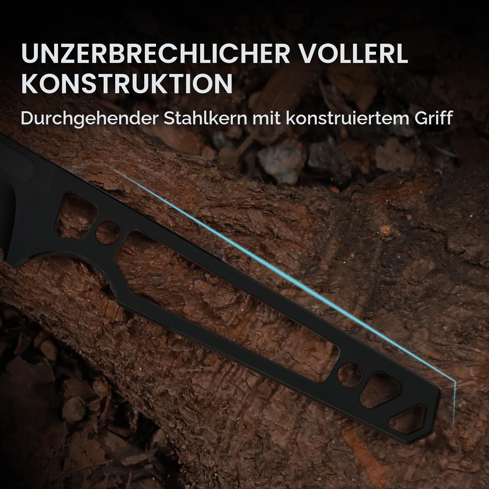 Kizer Phasmids Full Tang Outdoor Survival Messer mit G10 Griff, 1079A1