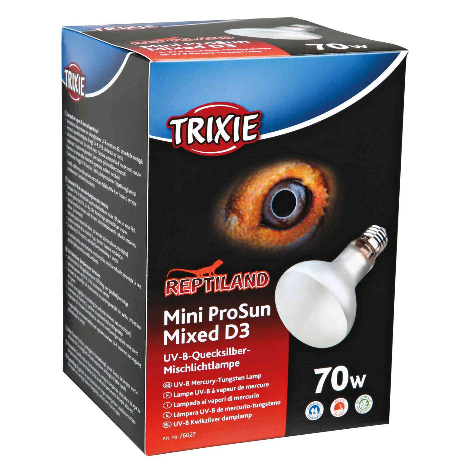 Trixie Mini ProSun mieszana lampa D3, 70 W
