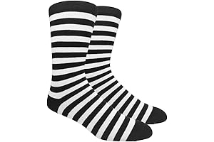 Striking Black and White Stripped Socks: Elevate Your Style!