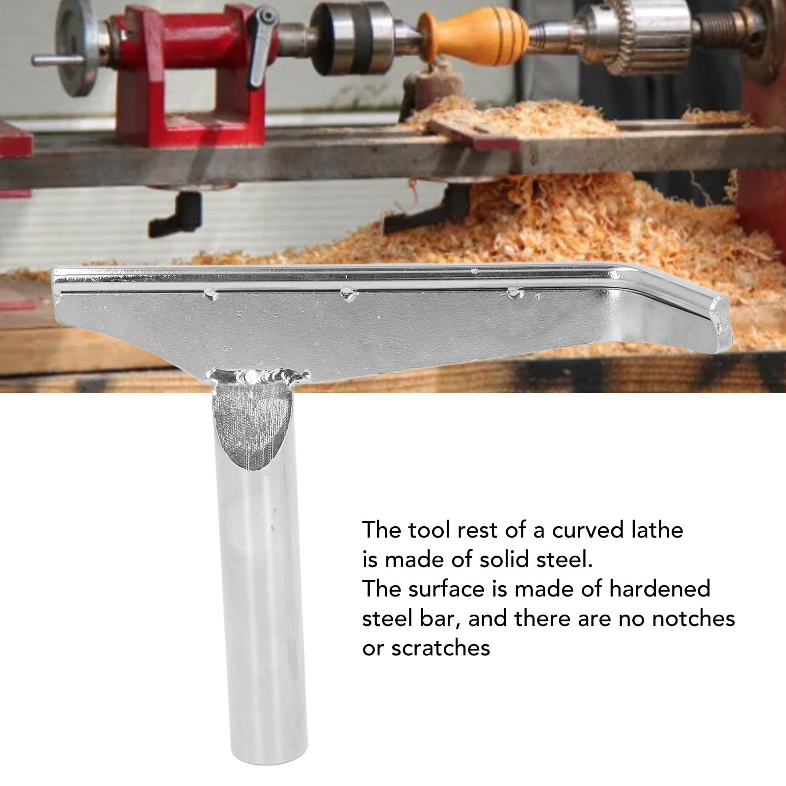 Lathe Tool Rest DUSUYO S-Curved Bowl Tool Rest For Wood Lathe | 25mm ...