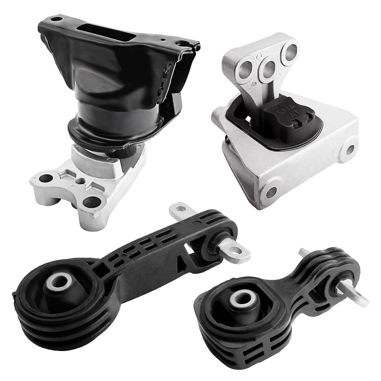 Pnktool 4PCS Engine Motor and Transmission Mount Kit