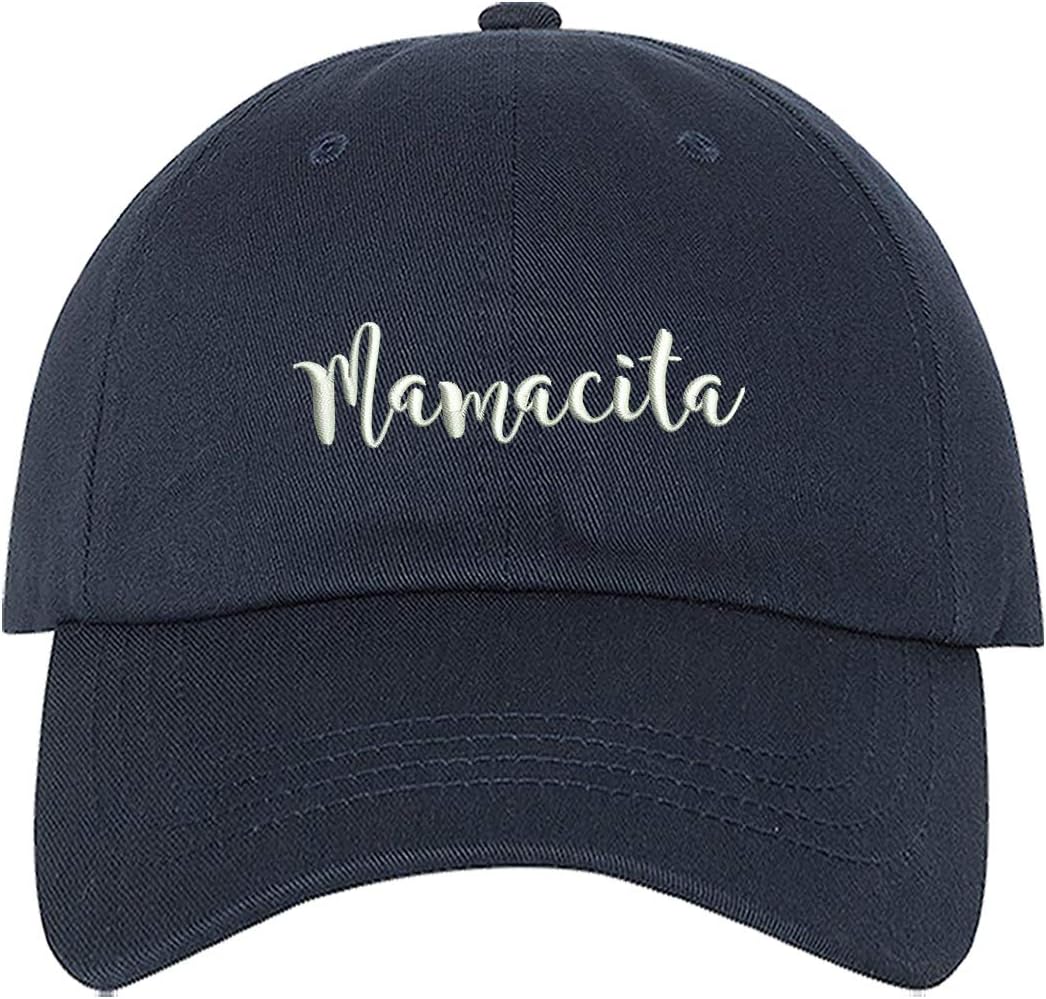 Prfcto Lifestyle Mamacita Embroidered Baseball Hat - Latina Hat for Women