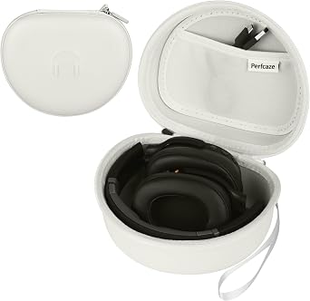 Headphone Storage Case for BERIBES WH202A WH305B,Skullcandy Crusher Evo ANC 2,TOZO,Hard Shell EVA Portable Carrying Case for Wireless Headphone with Pocket for Cable