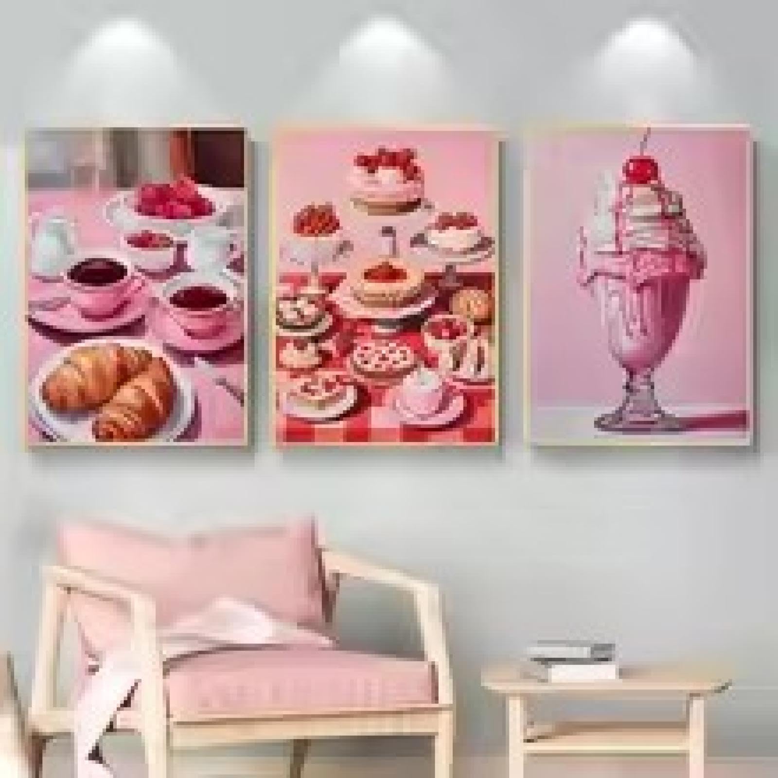 Images pour décoration de cuisine triste : la solution avec cette toile macarons - 7