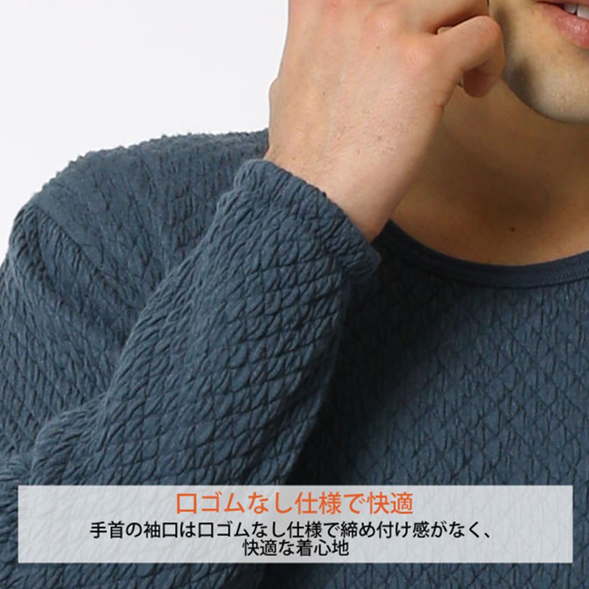 Amazon.co.jp: 健康肌着 チョモランマ紳士用長袖丸首M QM921 036