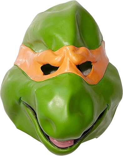 Nickelodeon Teenage Mutant Ninja Turtles Michelangelo de adultos 34Máscara
