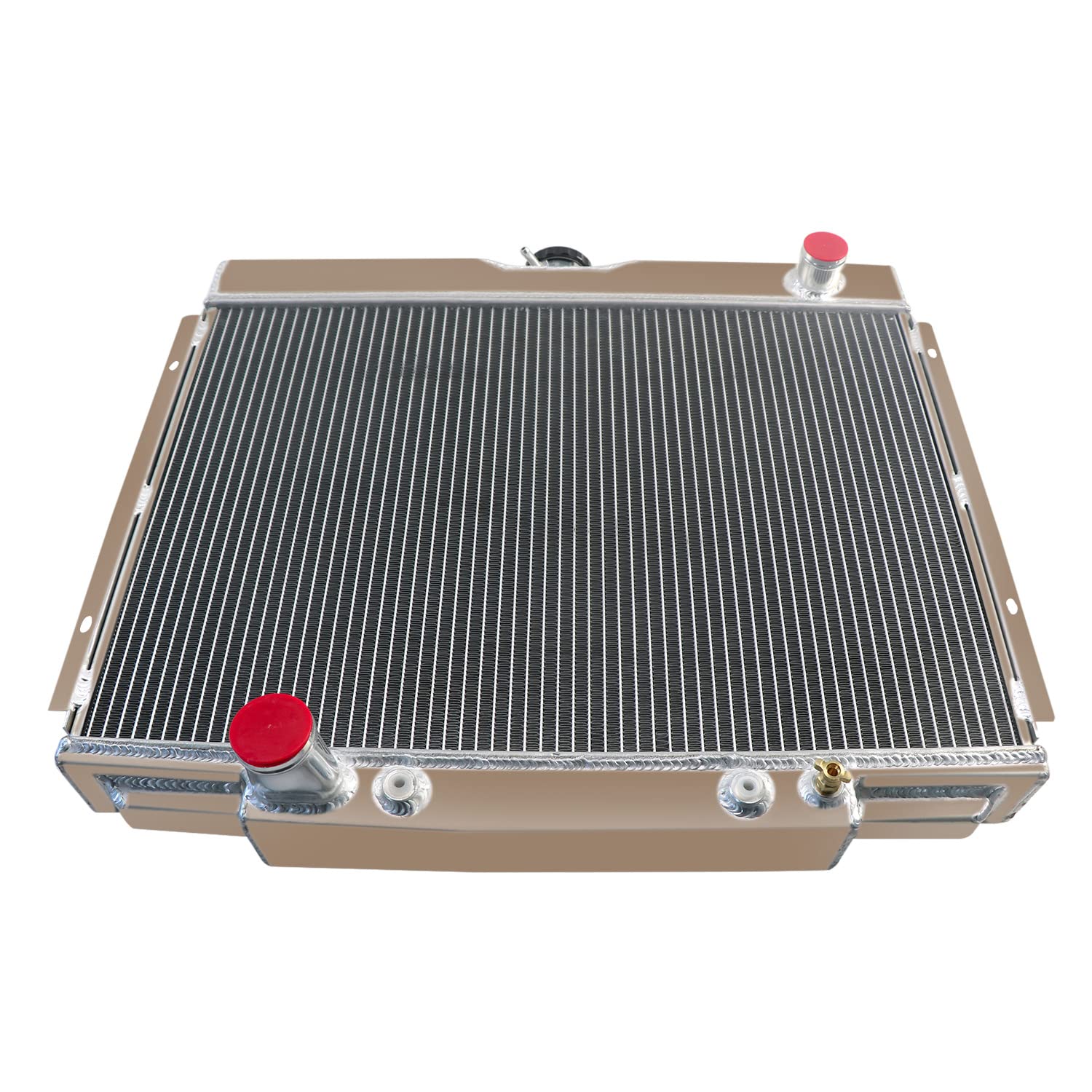 Snapklik.com : 4 Row Aluminum Radiator For 1967-1970 Ford Mustang ...