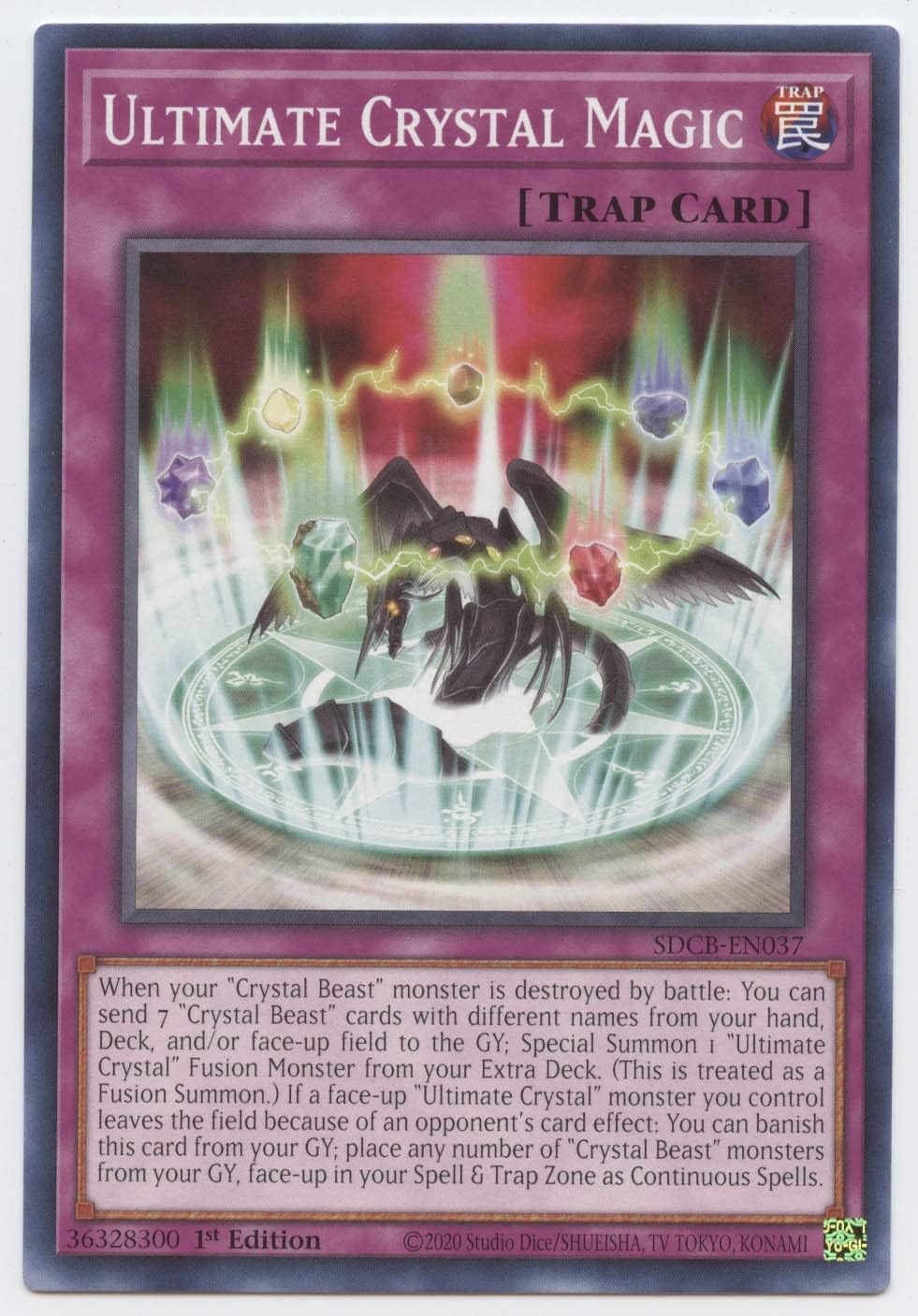 Yu-Gi-Oh ! - Crystal Aegis - SDCB-EN017 - Common - 1ère édition