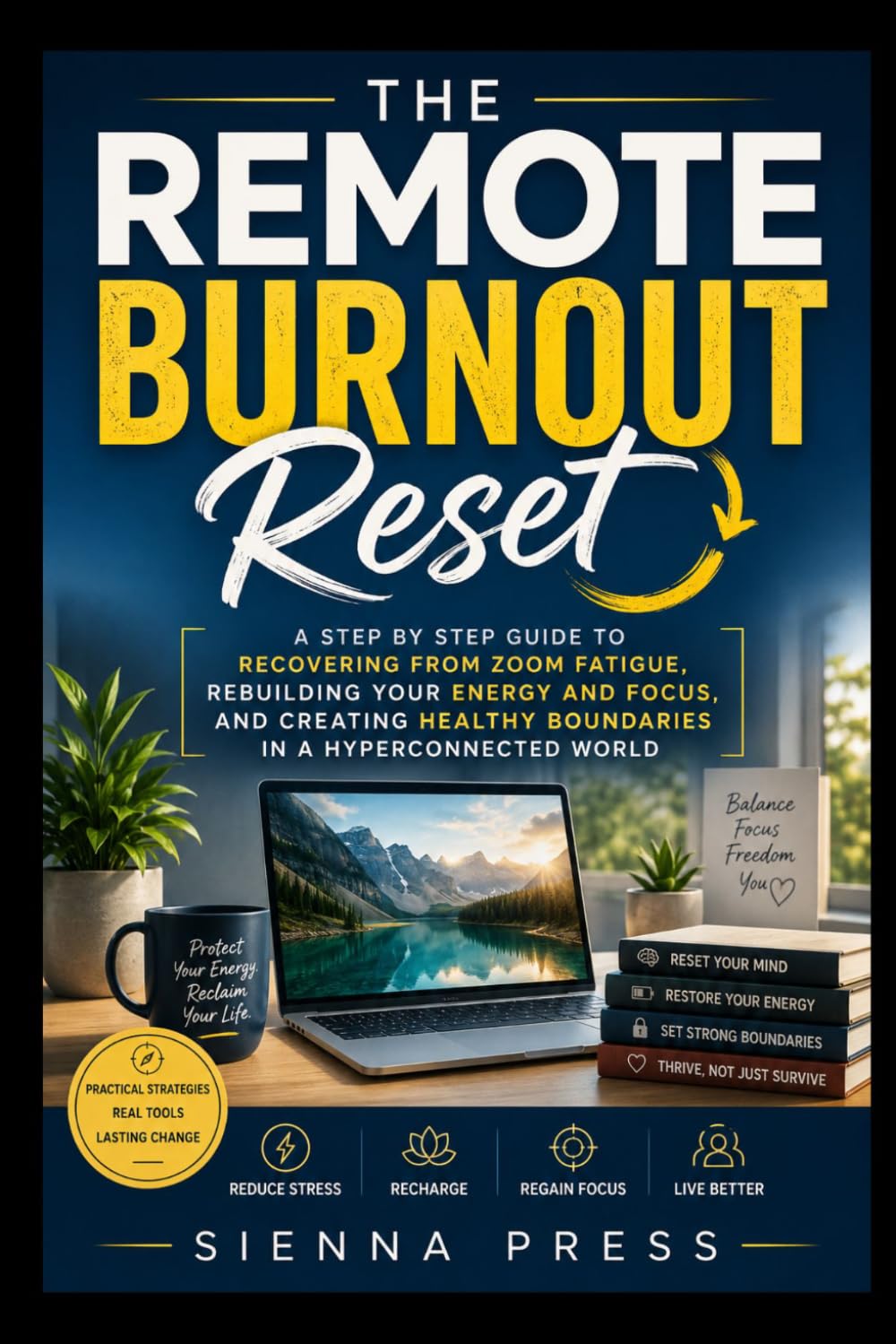 The Remote Burnout Reset: A Step by Step Guide to Recovering from Zoom Fatigue Rebuilding Your Energy and Focus and Creating Healthy Boundaries in a Hyperconnected World