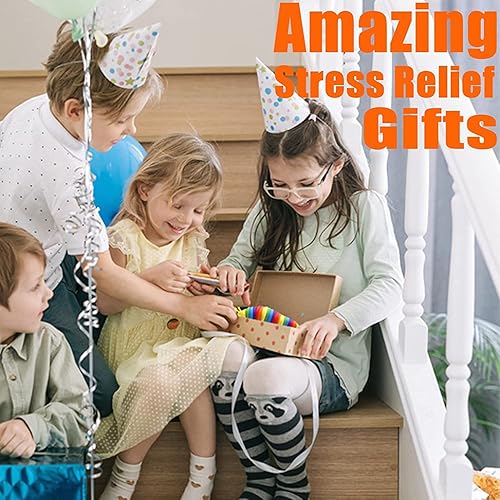 Miniatura 5 de IFiwin 3 piezas Fidget Slug Slug Fidget Toys para niños autistas y adultos, juguetes sensoriales para autismo, juguetes para el estrés, juguetes