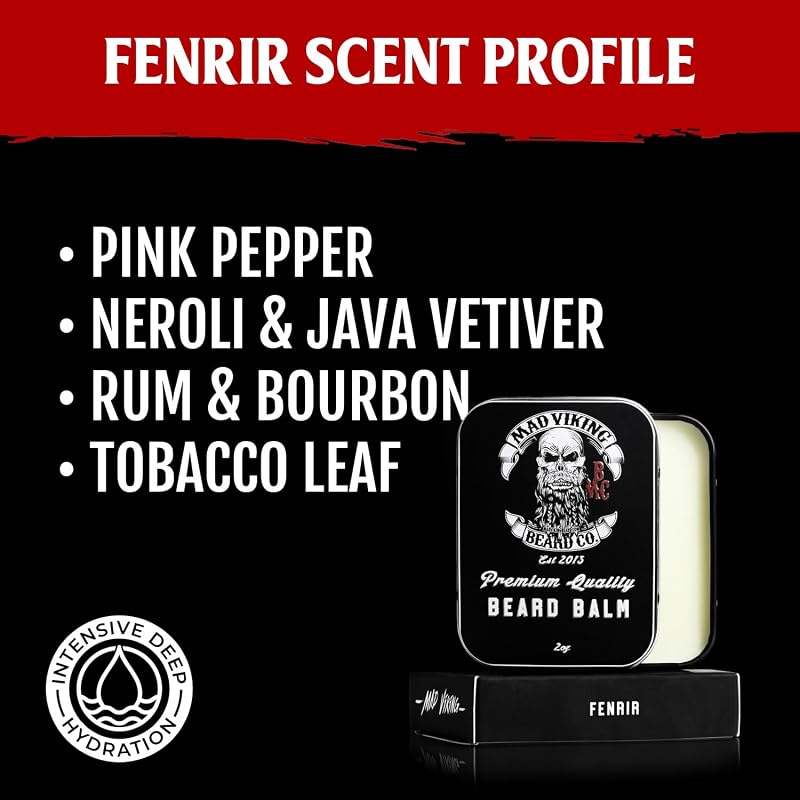 Mad Viking Fenrir 4-Piece Beard Care Kit for Men