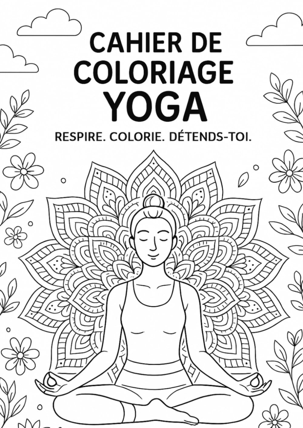 Cahier de coloriage Yoga