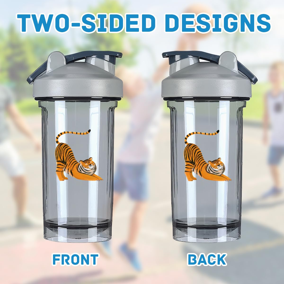 Amazon.co.jp: タイガー 虎 トラ とら 可愛い スマートシェイク ラージ