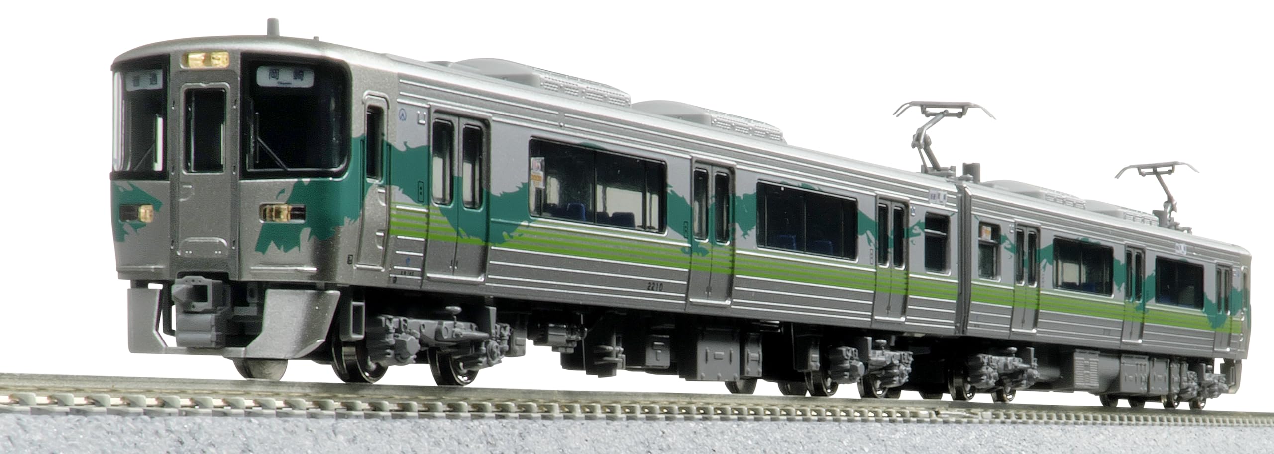 鉄道模型 非売品　作業用車両　緑とグレー Amazon | カトー (KATO) Nゲージ 愛知環状鉄道2000系 緑 2両セット
