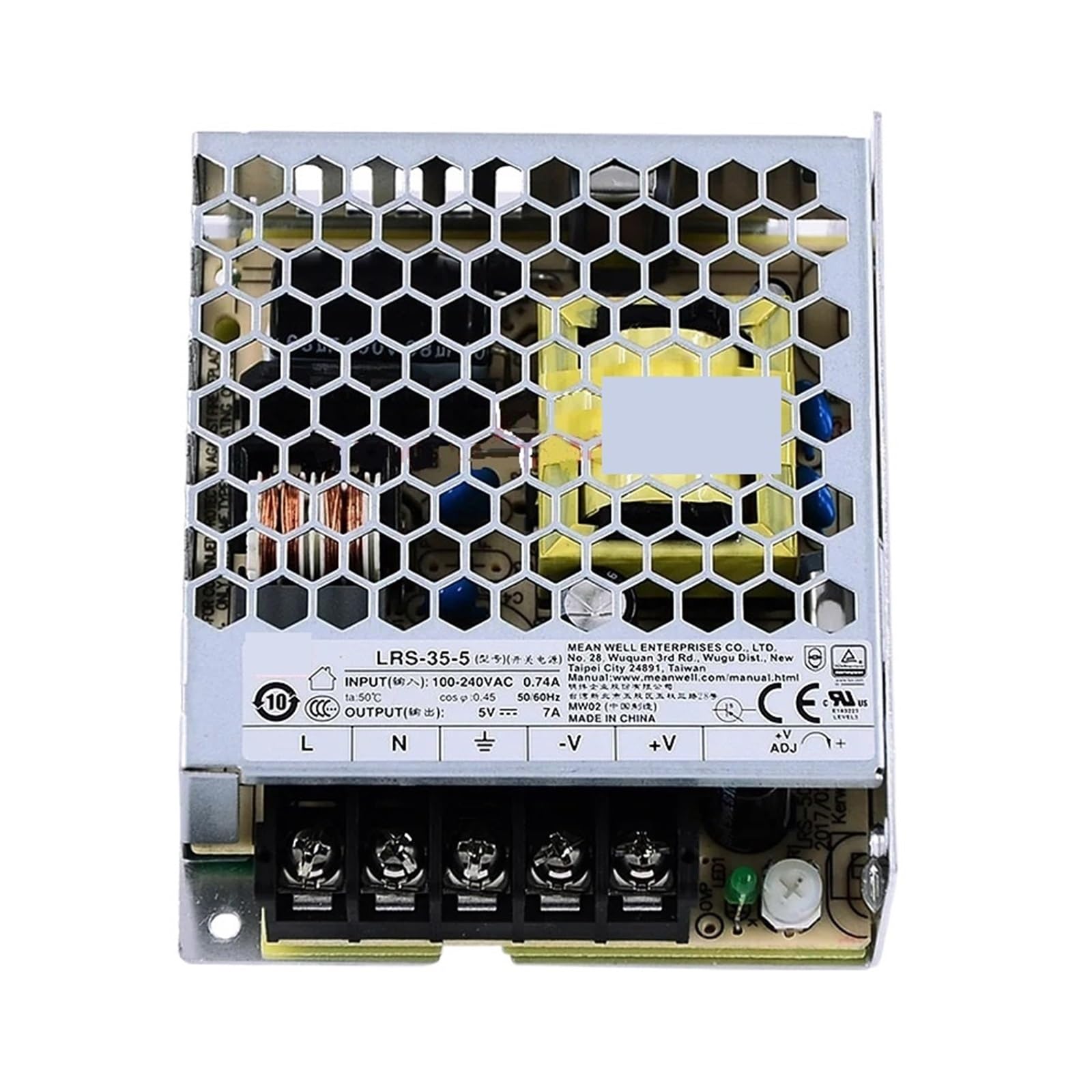 JJKKOZVQF LRS-35-15 LRS-35-15 35W 15V 2.4A 15 Volts Dc Power Supply LRS-35-15