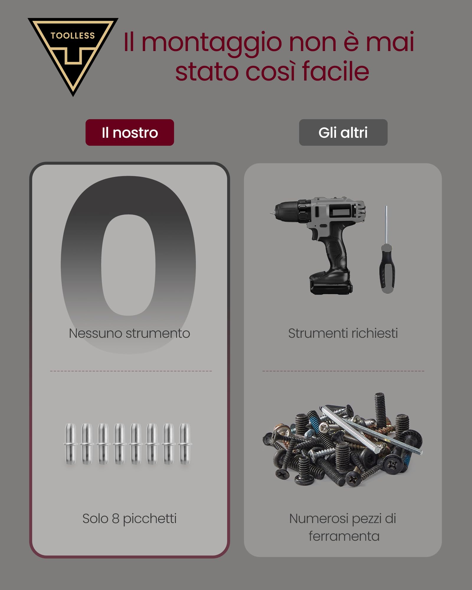 VASAGLE Montaggio Veloce senza Utensili Toolless, Mobile TV per Televisore fino a 60 Pollici, per Soggiorno, Vetro Scanalato, Moderno, 140 x 39 x 45 cm, Bianco Nuvola e Grigio Cemento LTV466W03