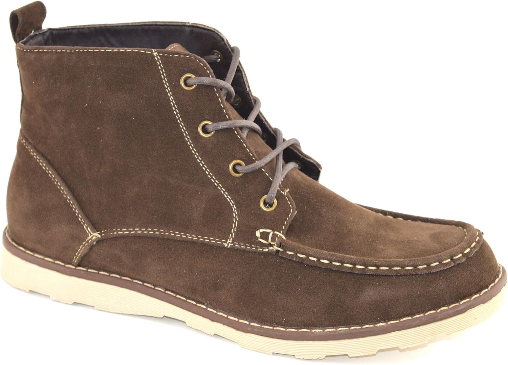 Mens Faux Suede Lace Up Ankle Desert Chukka Leisure Dealer Boots Shoe Size 7-12-