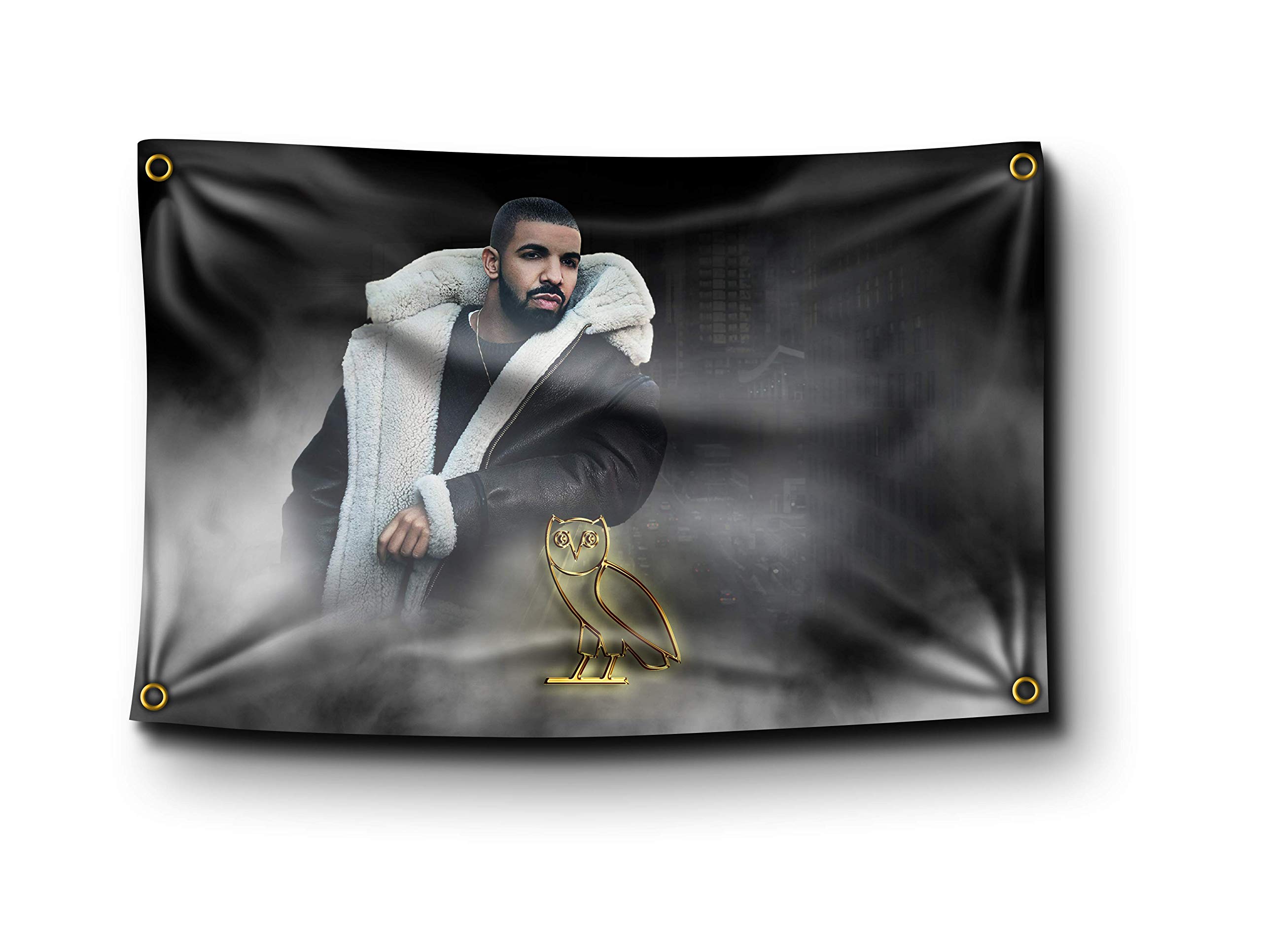Amazon.com : Banger - Drake OVO Rap 3x5 Feet Flag Banner Poster College  Dorm : Sports & Outdoors