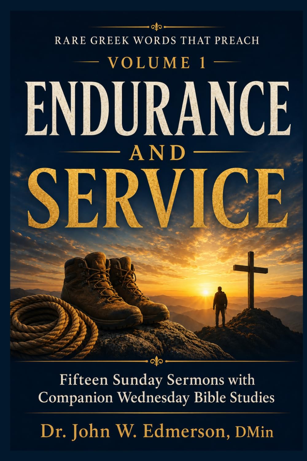 VOLUME 1 ENDURANCE AND SERVICE: 15 SUNDAY SERMONS WITH COMPANION WEDNESDAY BIBLE CLASS
