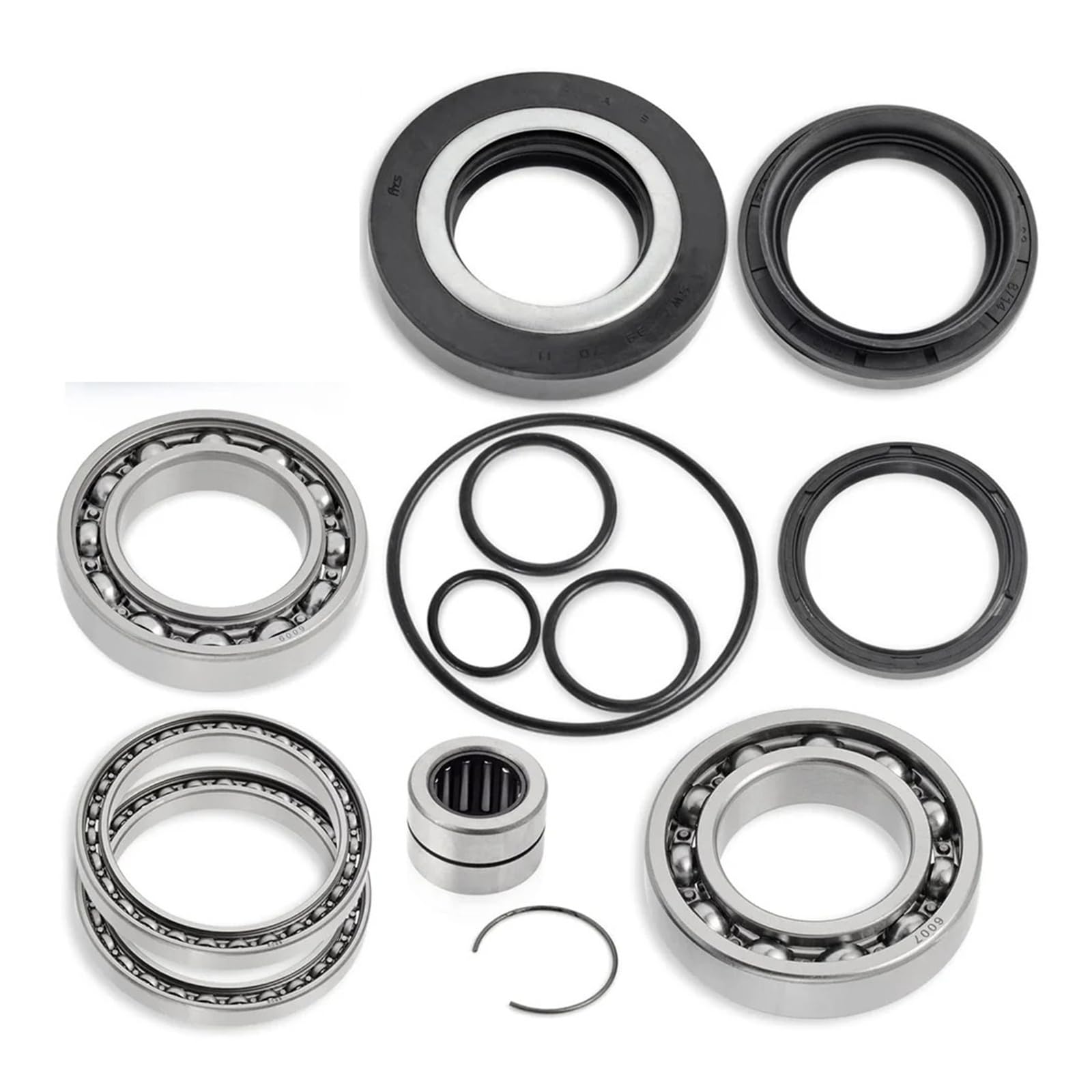 Cuscinetti Ruota Assembly per Rancher 420 TRX420 2WD 4WD 2007 2008 2009 2010 2011 2012 2013 Kit Guarnizione Cuscinetto DIFFERENZIALE Posteriore
