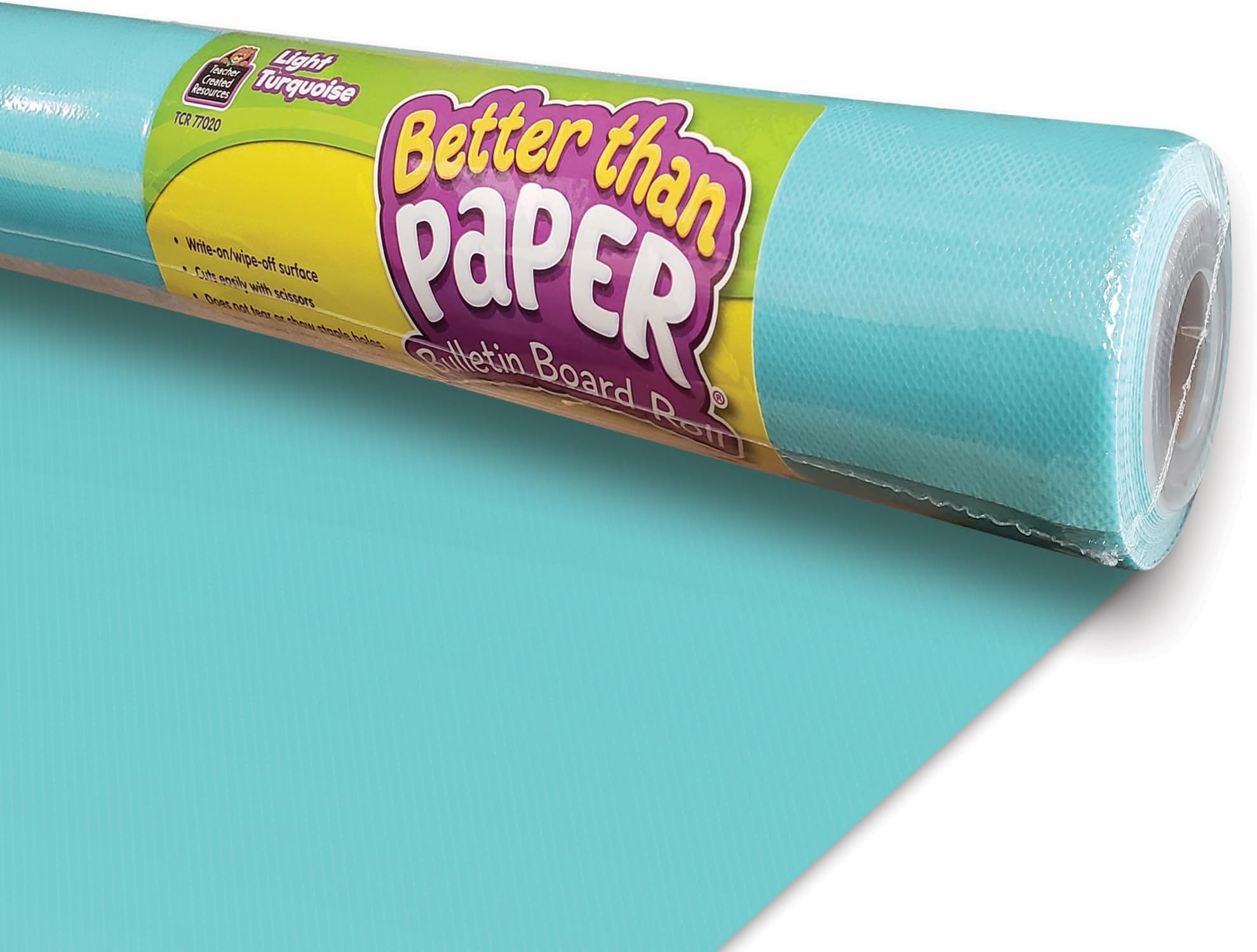 Teacher Created Resources Light Turquoise Better Than Paper Bulletin Board Roll (TCR77020)