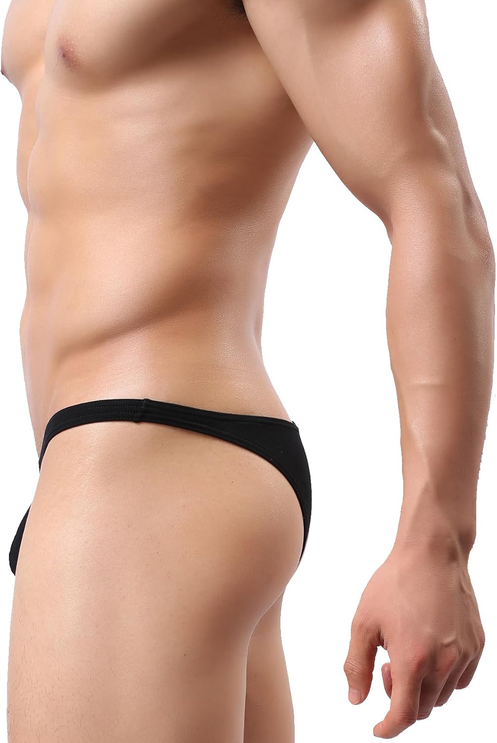 iKingsky Men's Soft Low Rise Bikini Underwear Sexy Mid Coverage Back Briefs - Image 3