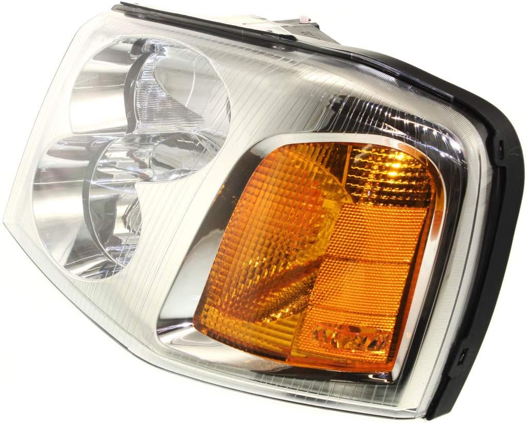 CarLights360: For GMC Envoy Headlight Assembly 2002-2008 Driver Side DOT Certified w/Bulbs - Replacement For GM2502220